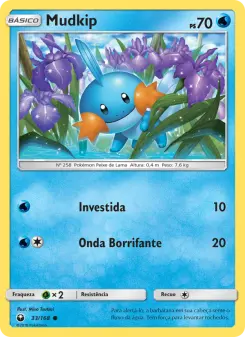 Mudkip – Carta Pokémon TCG