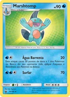 Marshtomp – Carta Pokémon TCG