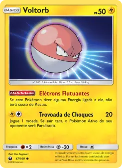 Voltorb – Carta Pokémon TCG