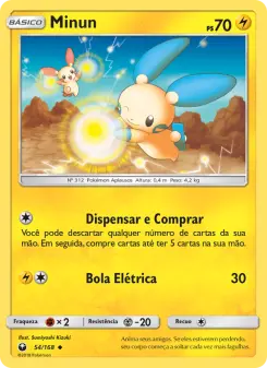 Minun – Carta Pokémon TCG