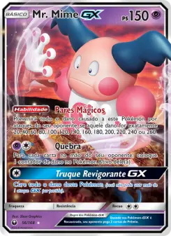 Mr. Mime GX – Carta Pokémon TCG