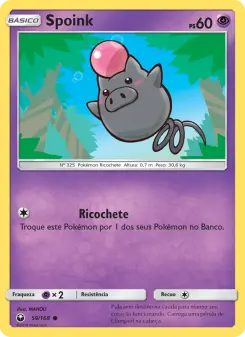Spoink – Carta Pokémon TCG