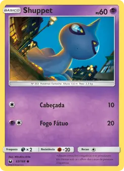 Shuppet – Carta Pokémon TCG