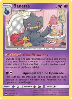 Banette – Carta Pokémon TCG