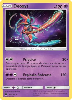 Deoxys – Carta Pokémon TCG