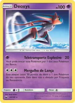 Deoxys – Carta Pokémon TCG