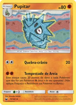 Pupitar – Carta Pokémon TCG