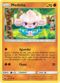 Meditite – Carta Pokémon TCG