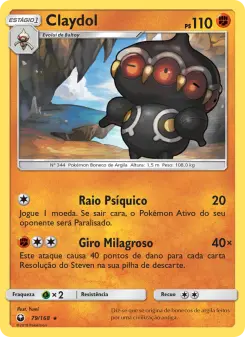 Claydol – Carta Pokémon TCG