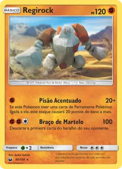 Regirock – Carta Pokémon TCG