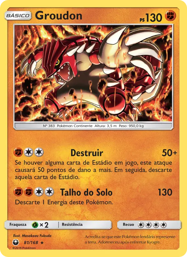 Groudon – Pokémon TCG