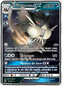 Raticate de Alola GX – Carta Pokémon TCG