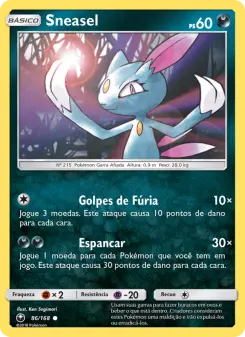 Sneasel – Carta Pokémon TCG