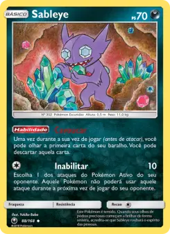 Sableye – Carta Pokémon TCG