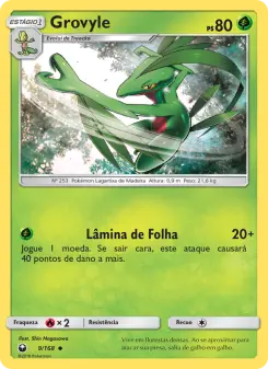 Grovyle – Carta Pokémon TCG