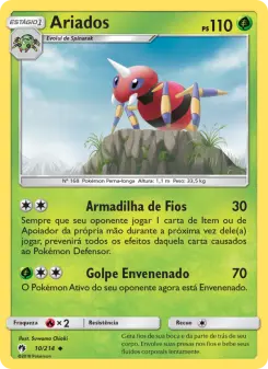 Ariados – Carta Pokémon TCG