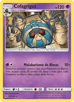 Cofagrigus – Carta Pokémon TCG
