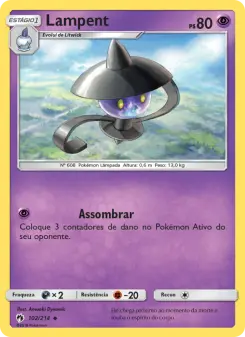 Lampent – Carta Pokémon TCG