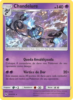 Chandelure – Carta Pokémon TCG