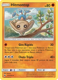 Hitmontop – Carta Pokémon TCG