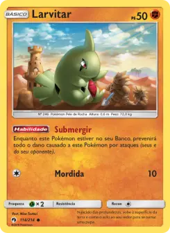 Larvitar – Carta Pokémon TCG
