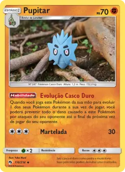 Pupitar – Carta Pokémon TCG