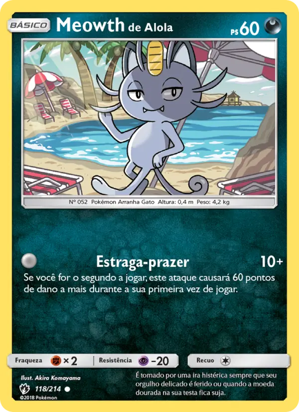 Meowth de Alola – Pokémon TCG