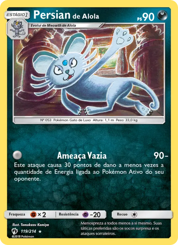 Persian de Alola – Pokémon TCG