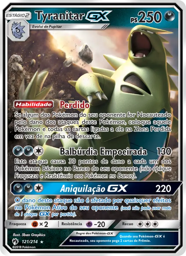 Tyranitar GX – Pokémon TCG
