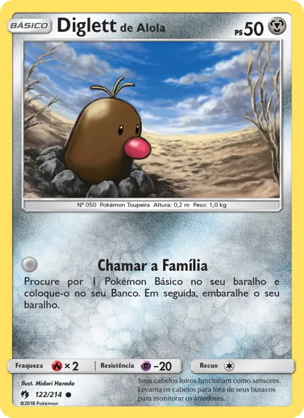 Diglett de Alola – Pokémon TCG