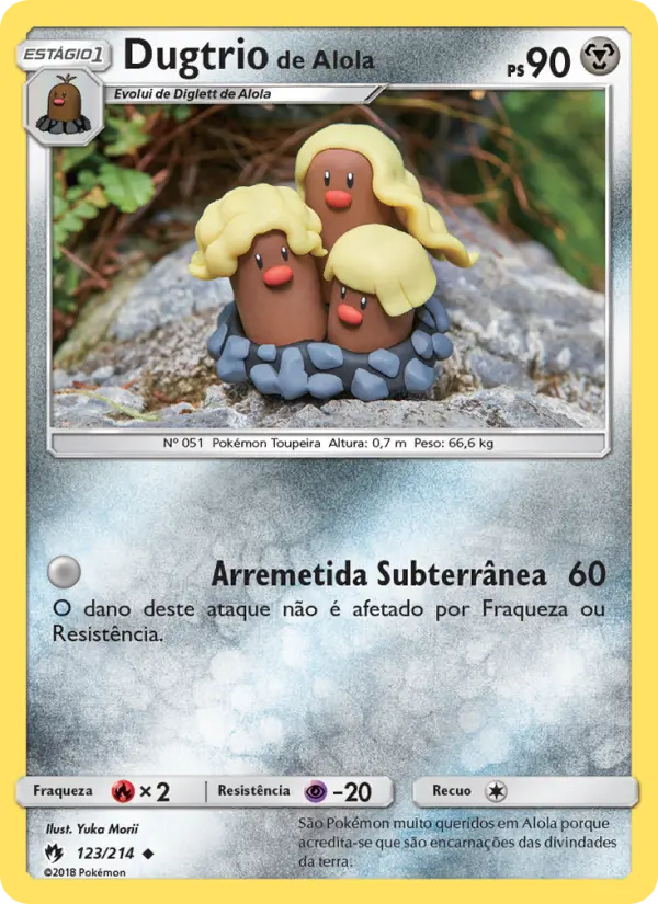 Dugtrio de Alola – Pokémon TCG
