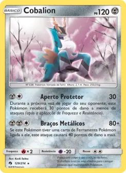 Cobalion – Carta Pokémon TCG
