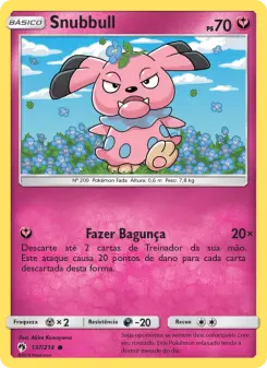 Snubbull – Carta Pokémon TCG