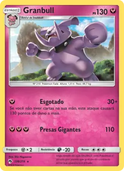 Granbull – Carta Pokémon TCG