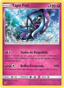 Tapu Fini – Carta Pokémon TCG