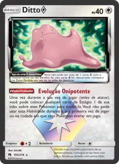 Ditto ◇ – Carta Pokémon TCG