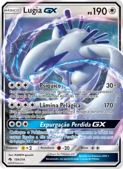 Lugia GX – Carta Pokémon TCG