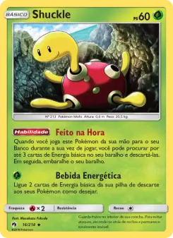 Shuckle – Carta Pokémon TCG