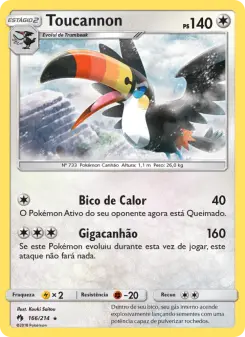 Toucannon – Carta Pokémon TCG