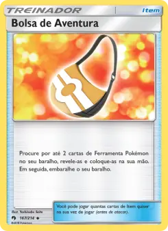 Bolsa de Aventura – Carta Pokémon TCG