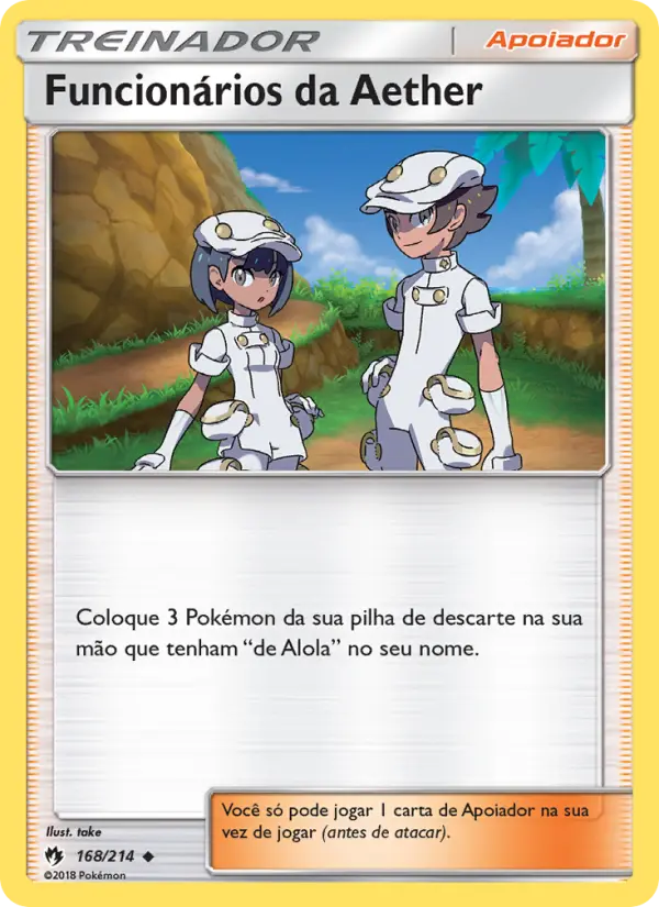 Funcionários da Aether – Pokémon TCG