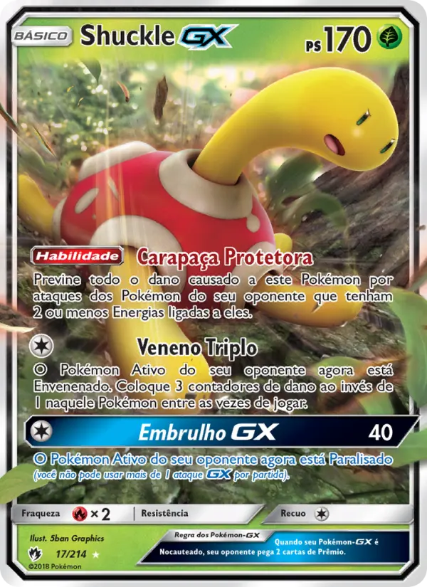 Shuckle GX – Pokémon TCG