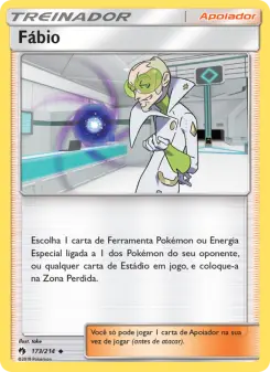 Fábio – Carta Pokémon TCG