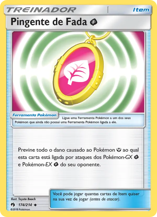 Pingente de Fada Grass – Pokémon TCG