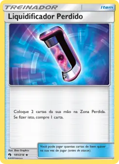 Liquidificador Perdido – Carta Pokémon TCG