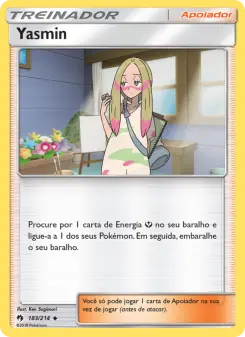Yasmin – Carta Pokémon TCG