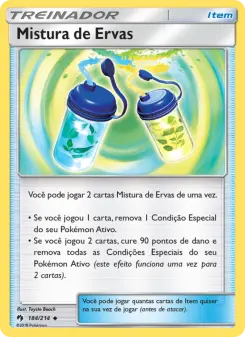 Mistura de Ervas – Carta Pokémon TCG