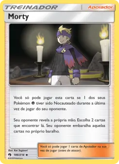 Morty – Carta Pokémon TCG