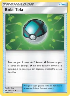 Bola Tela – Carta Pokémon TCG
