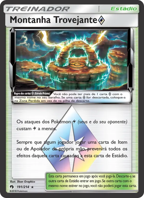 Montanha Trovejante ◇ – Pokémon TCG